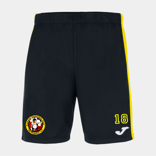 Freitaler Pinguine Unisex kurze Hose schwarz/gelb