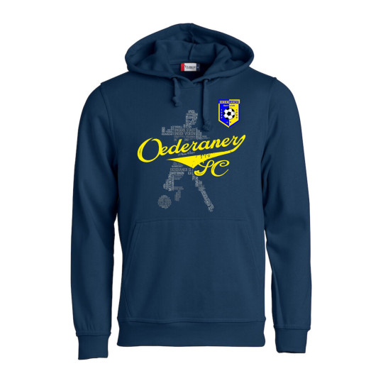 Oederaner SC Kinder Fan-Hoodie navy