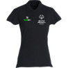 Special Olympics Damen Basic Polo schwarz
