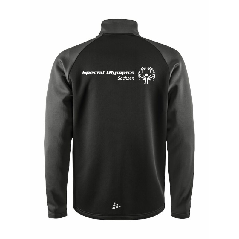 Special Olympics Herren Trainingsjacke schwarz