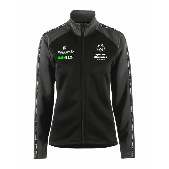 Special Olympics Damen Trainingsjacke schwarz