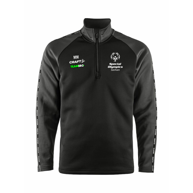 Special Olympics Herren ZipTop schwarz