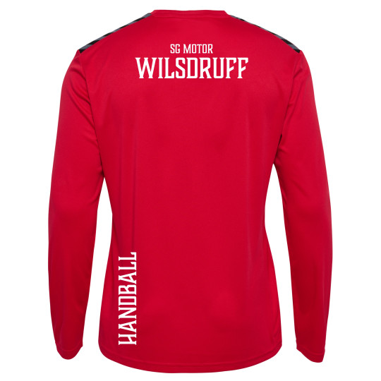 SG Motor Wilsdruff Handball Unisex LS Jersey rot