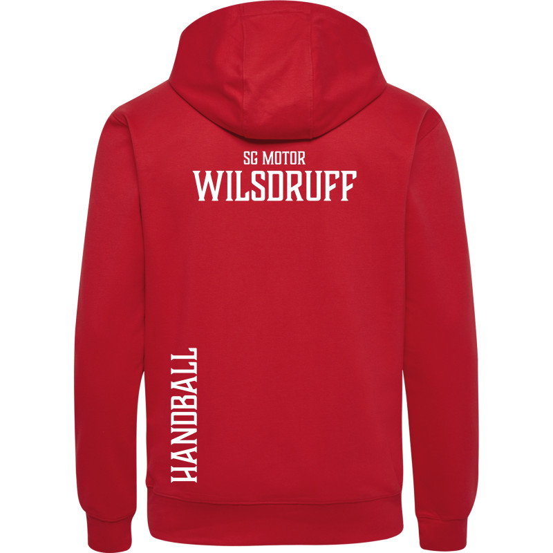 SG Motor Wilsdruff Handball Kinder Kapuzenjacke rot