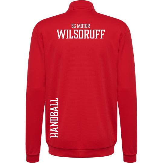 SG Motor Wilsdruff Handball Kinder Trainingsjacke rot