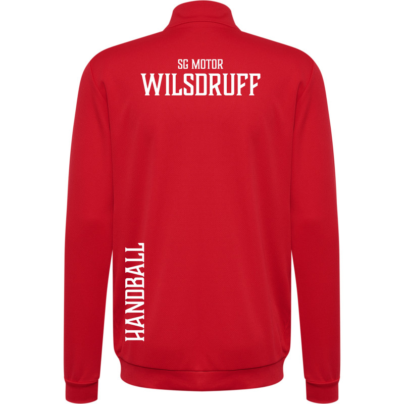 SG Motor Wilsdruff Handball Unisex Trainingsjacke rot