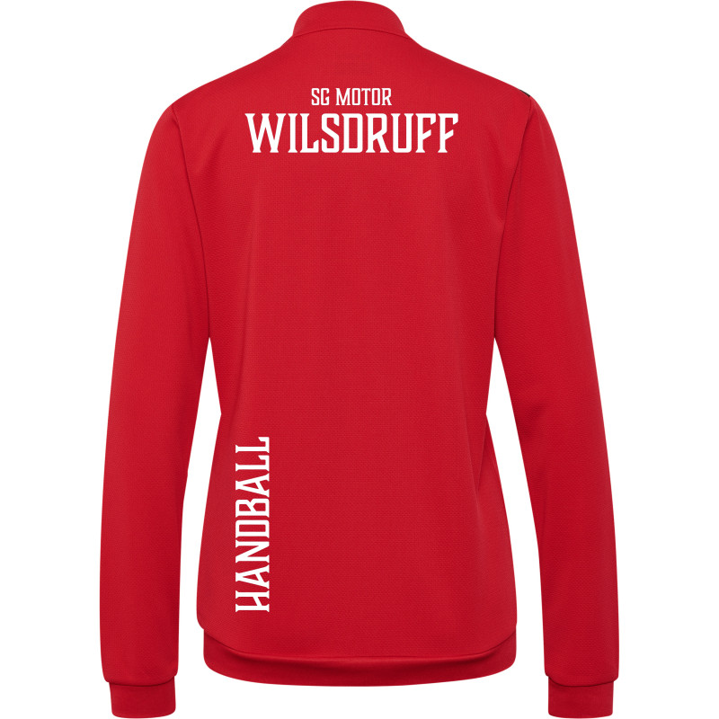 SG Motor Wilsdruff Handball Damen Trainingsjacke rot