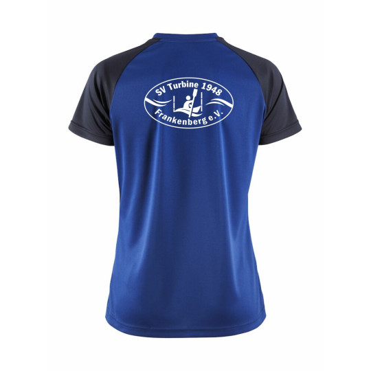 Turbine Frankenberg KANU Damen Squad Tee blau/navy