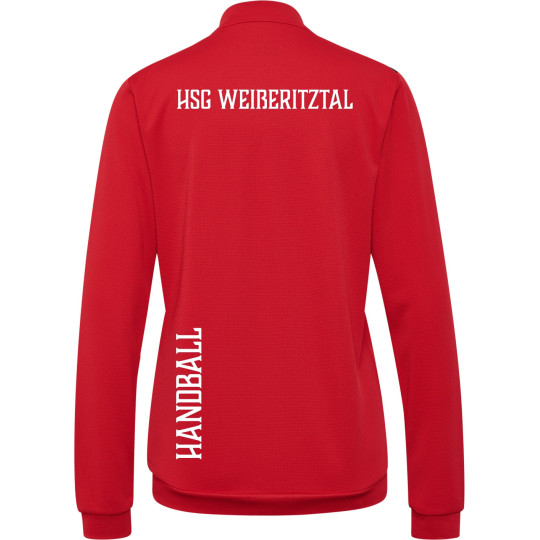 HSG Weißeritztal Damen Trainingsjacke rot
