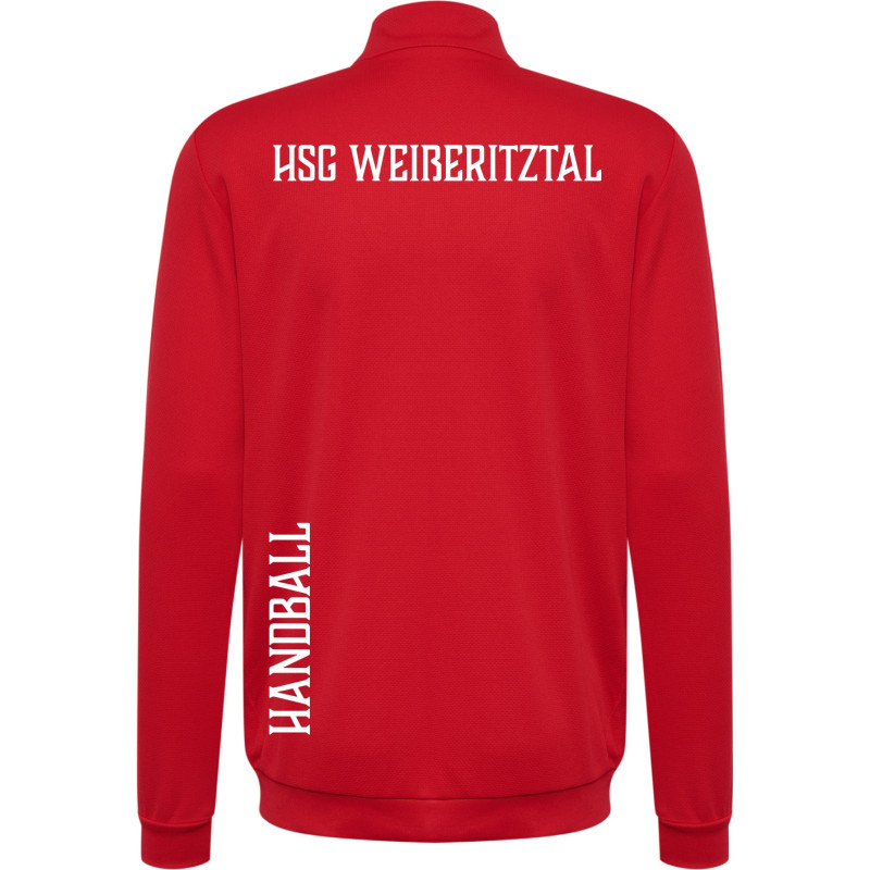 HSG Weißeritztal Unisex Trainingsjacke rot
