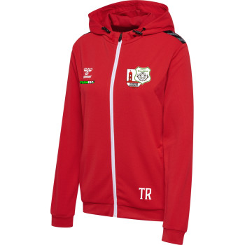 HSG Weißeritztal Damen Kapuzenjacke rot