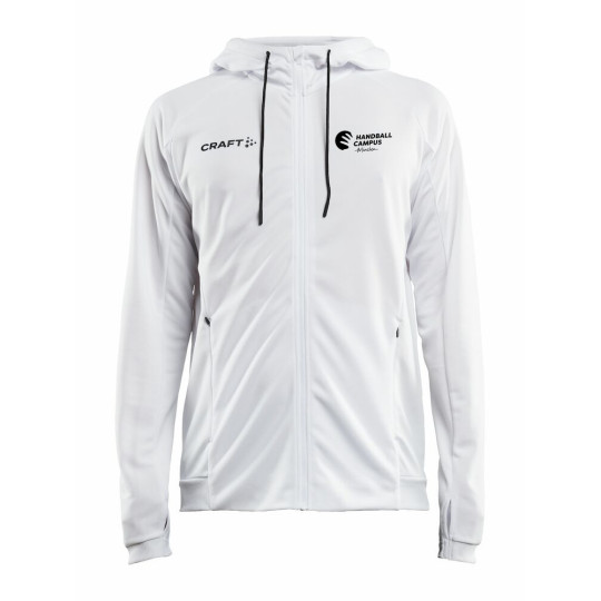 HCM Herren Kapuzenjacke weiss