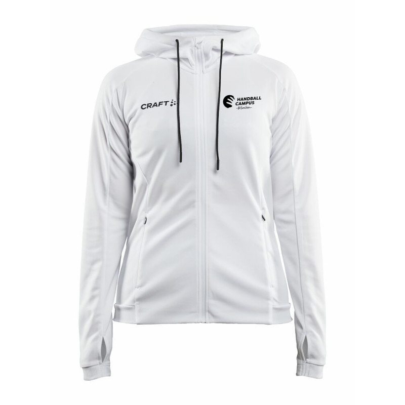 HCM Damen Kapuzenjacke weiss