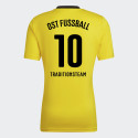 OST Fußball Kinder Trikot "Scharfes Gelb" gelb/schwarz