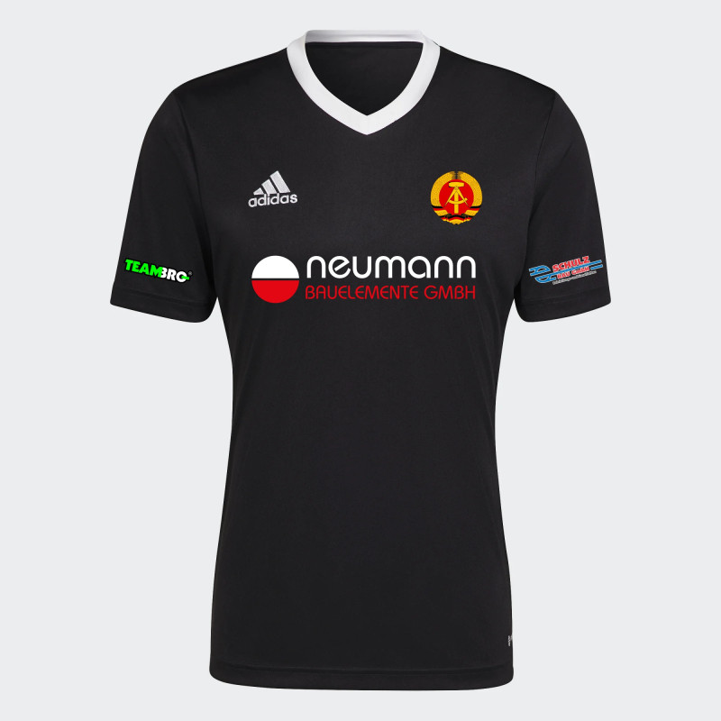 OST Fußball Unisex Trikot "Neumann" schwarz/weiss