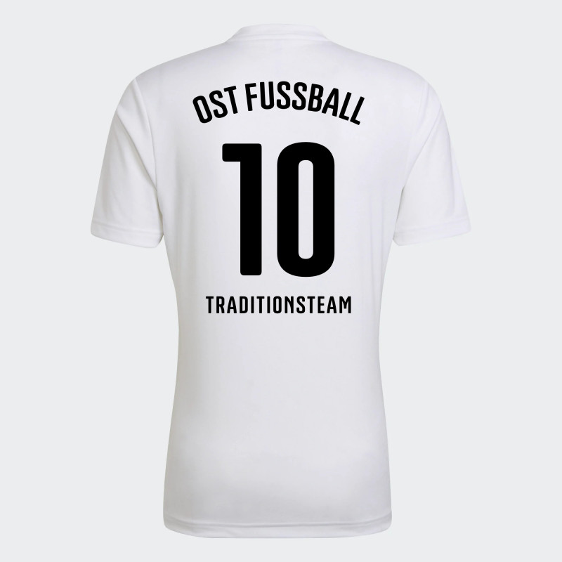 OST Fußball Kinder Trikot "Scharfes Gelb" weiss