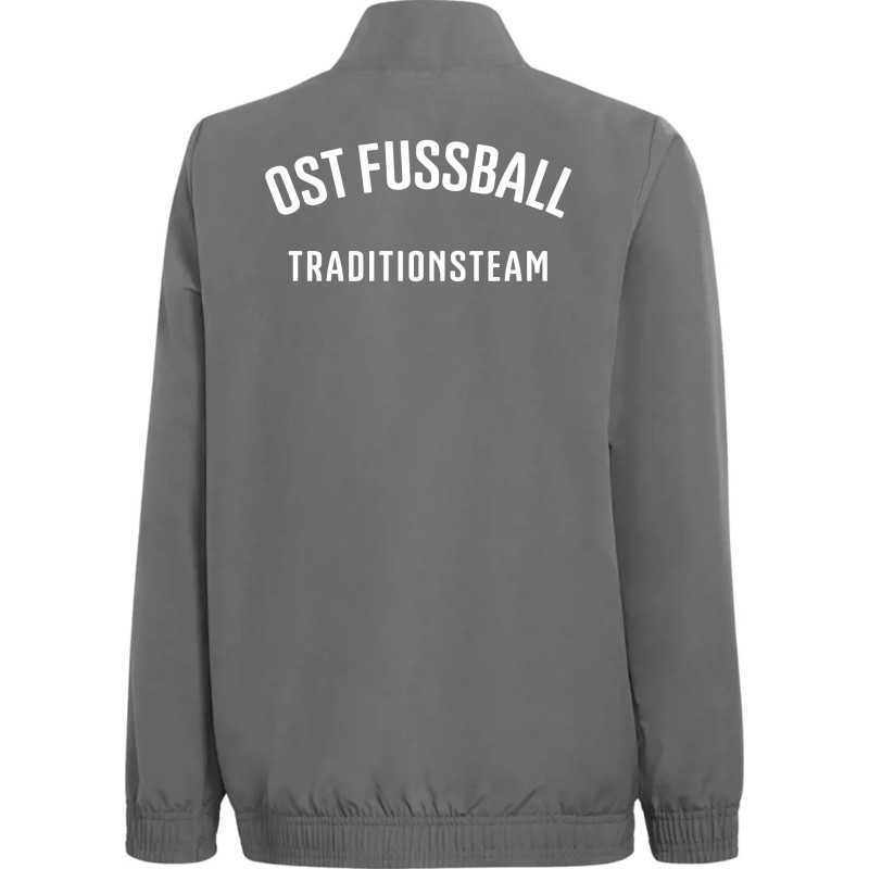 OST Fußball Kinder Trainingsjacke grau