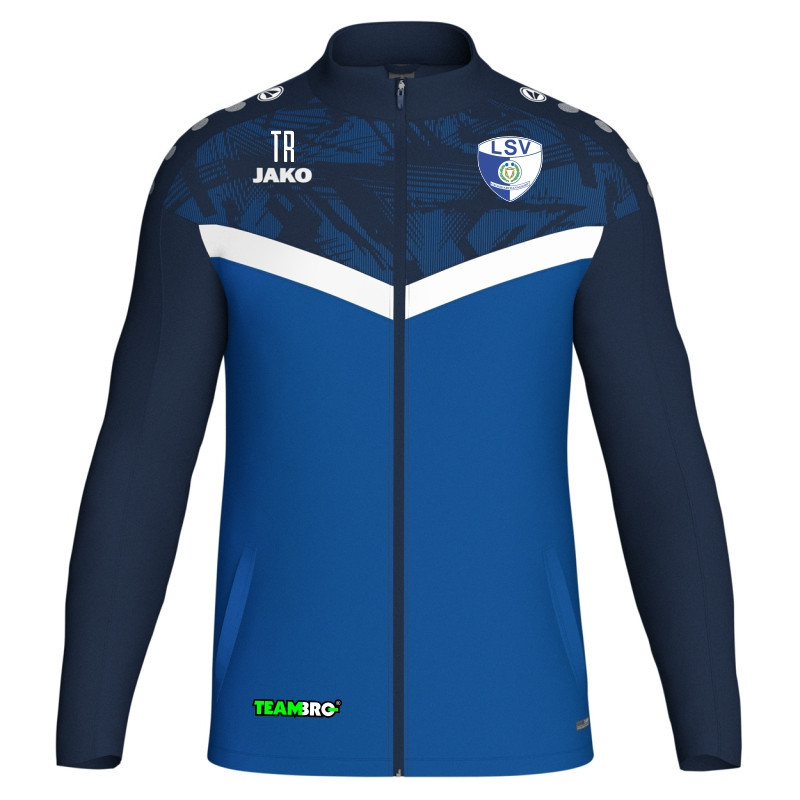 LSV Großhartmannsdorf Kinder Polyesterjacke royal/marine