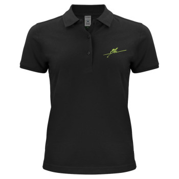 SKV Polo Shirt Damen schwarz