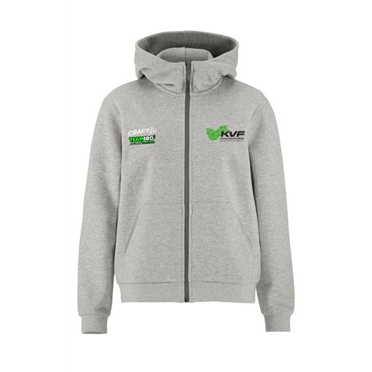 KVF SOE Damen Kapuzenjacke grau