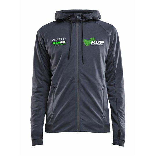 KVF SOE Herren Kapuzenjacke grau