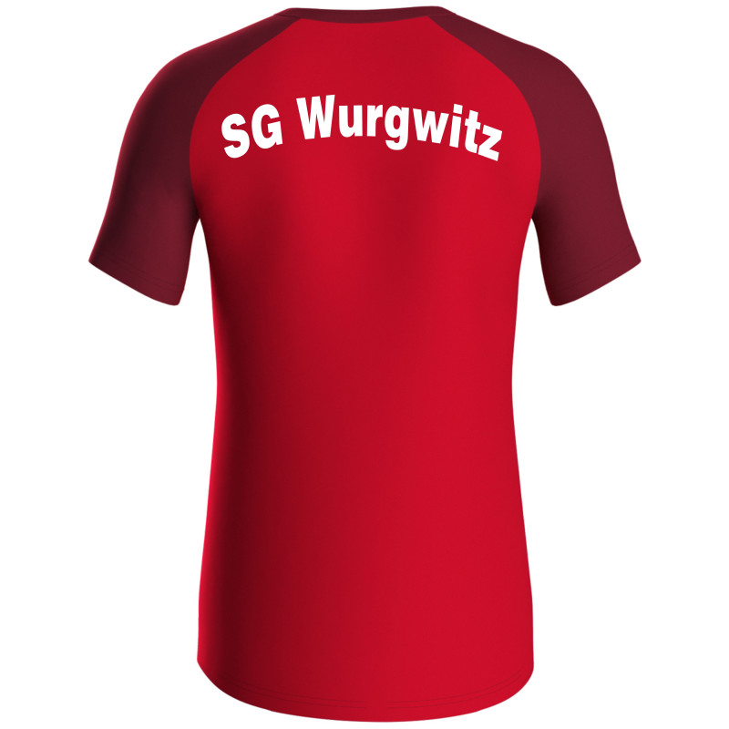 SG Wurgwitz Herren T-Shirt rot/weinrot