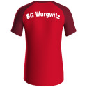 SG Wurgwitz Herren T-Shirt rot/weinrot