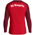 SG Wurgwitz Kinder Sweatshirt rot/weinrot