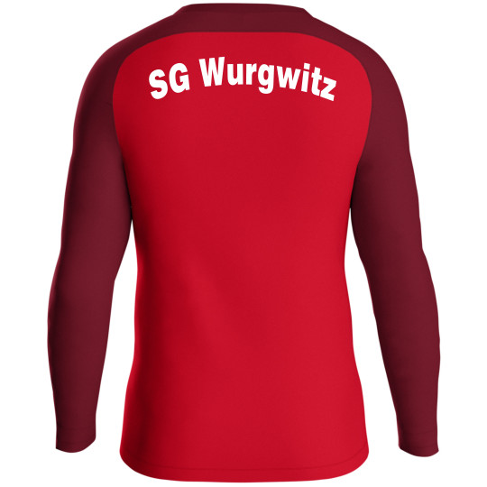 SG Wurgwitz Herren Sweatshirt rot/weinrot