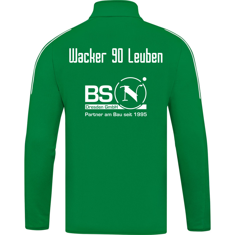 Wacker Leuben  Ziptop Unisex grün 