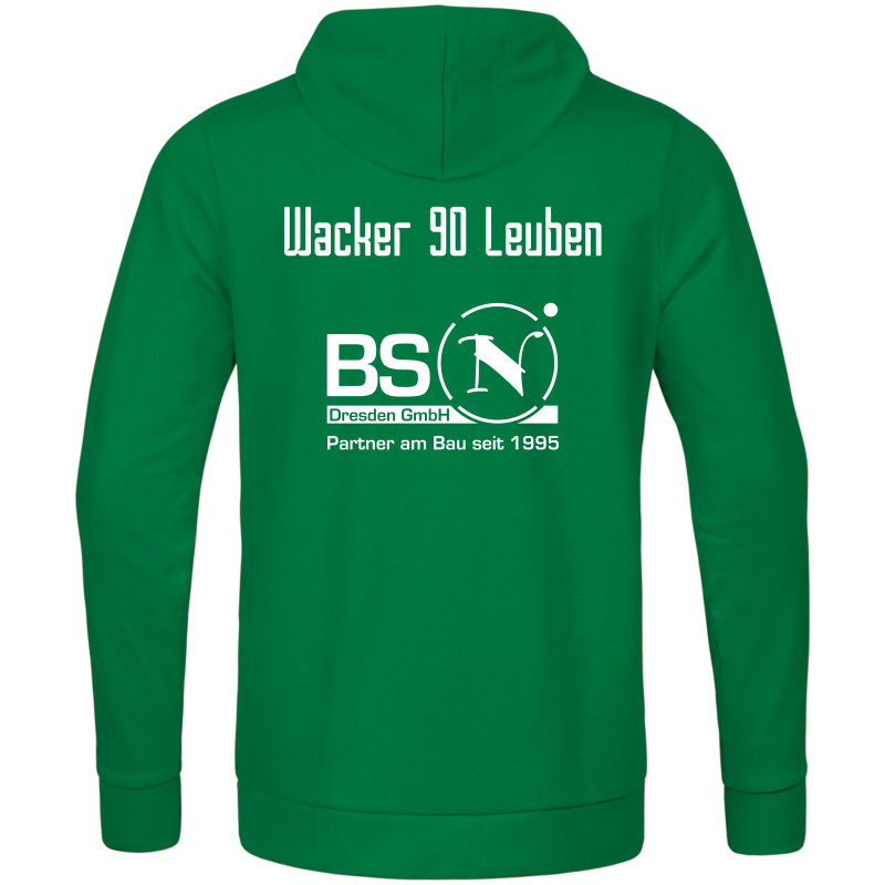 Wacker Leuben  Kapuzensweat Herren grün 