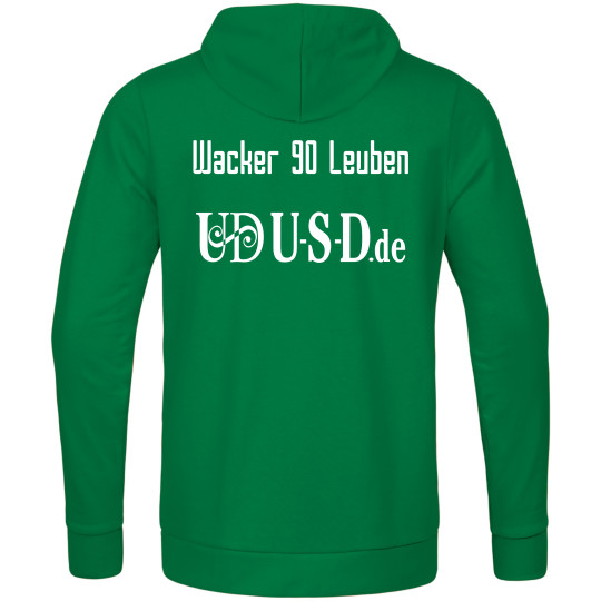 Wacker Leuben  Kapuzensweat Herren grün 