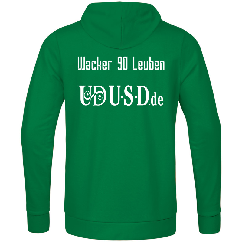 Wacker Leuben  Kapuzensweat Herren grün 