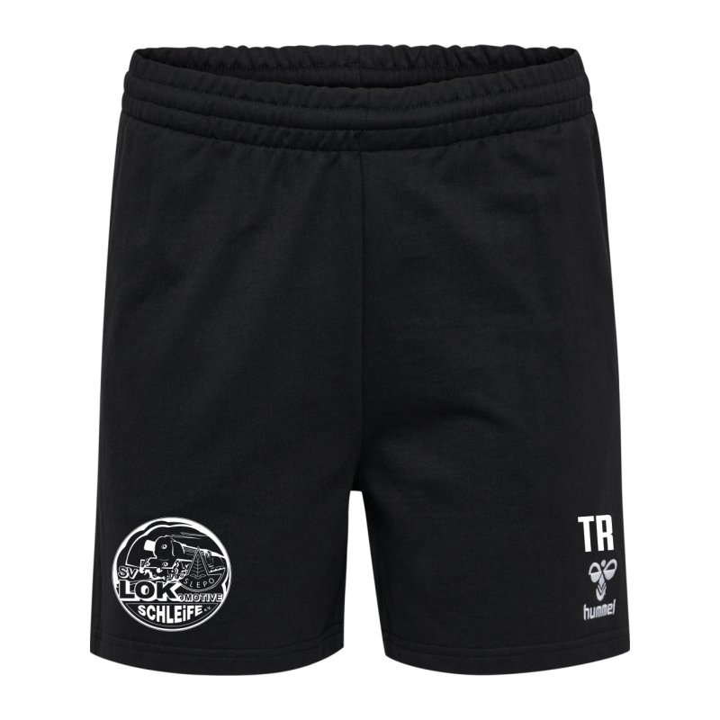 SV Lok Schleife Herren Baumwoll-Shorts schwarz