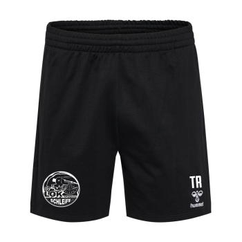SV Lok Schleife Damen Baumwoll-Shorts schwarz