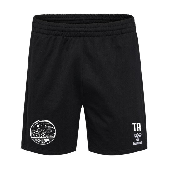 SV Lok Schleife Damen Baumwoll-Shorts schwarz