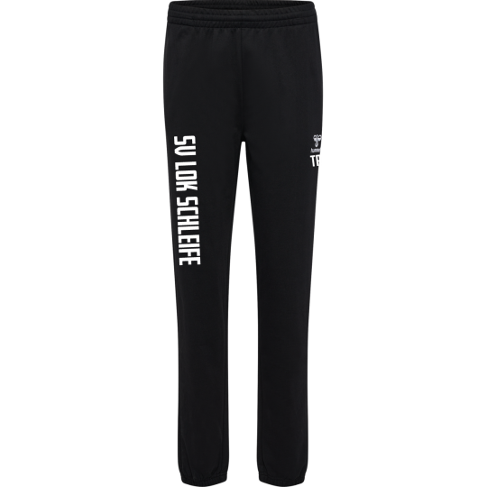 SV Lok Schleife Damen Baumwoll-Sweatpant schwarz