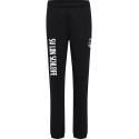 SV Lok Schleife Damen Baumwoll-Sweatpant schwarz