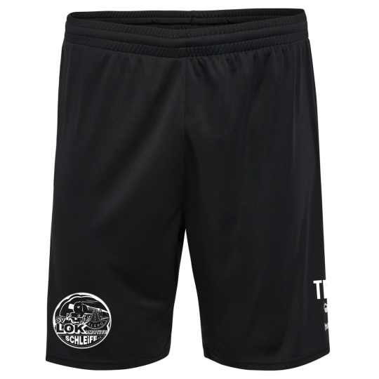 SV Lok Schleife Herren Trainingsshorts schwarz