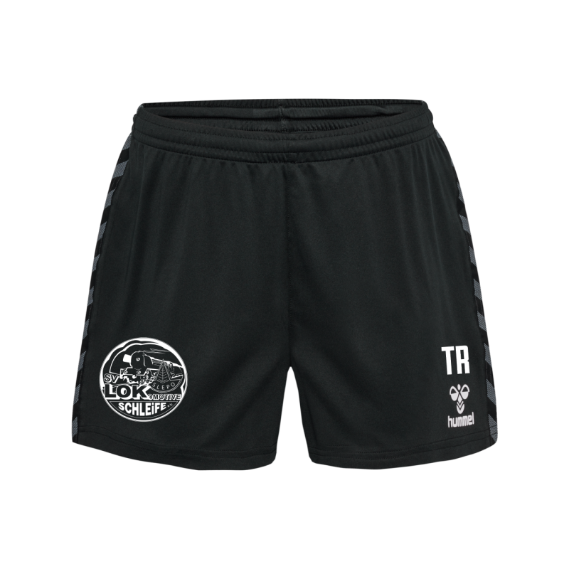 SV Lok Schleife Damen Shorts schwarz