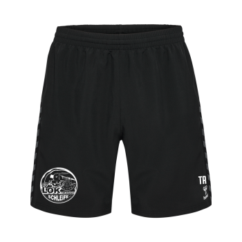 SV Lok Schleife Damen Shorts mit Seitentaschen schwarz