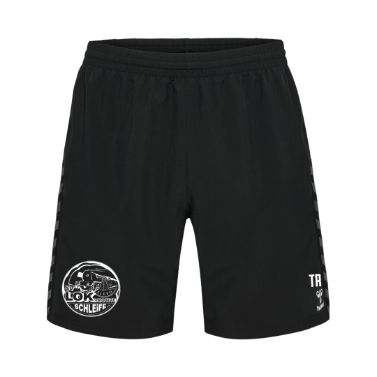 SV Lok Schleife Damen Shorts mit Seitentaschen schwarz