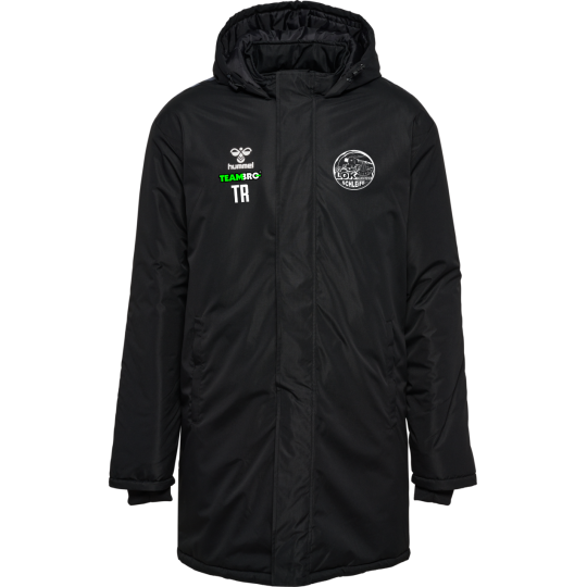 SV Lok Schleife Herren Parka schwarz