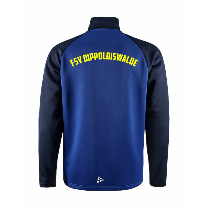 FSV Dippoldiswalde Kinder ZipTop royal/navy