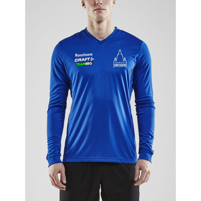 Medimeister Dresden Herren Trikot LS club cobolt