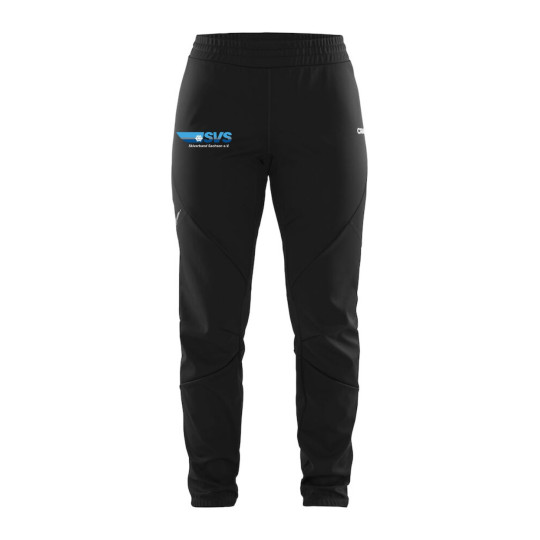 SVS Nordic Lauf-Softshellhose Damen schwarz