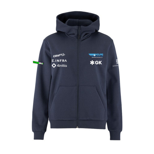 SVS Freizeit Zip-Hoodie Damen  navy