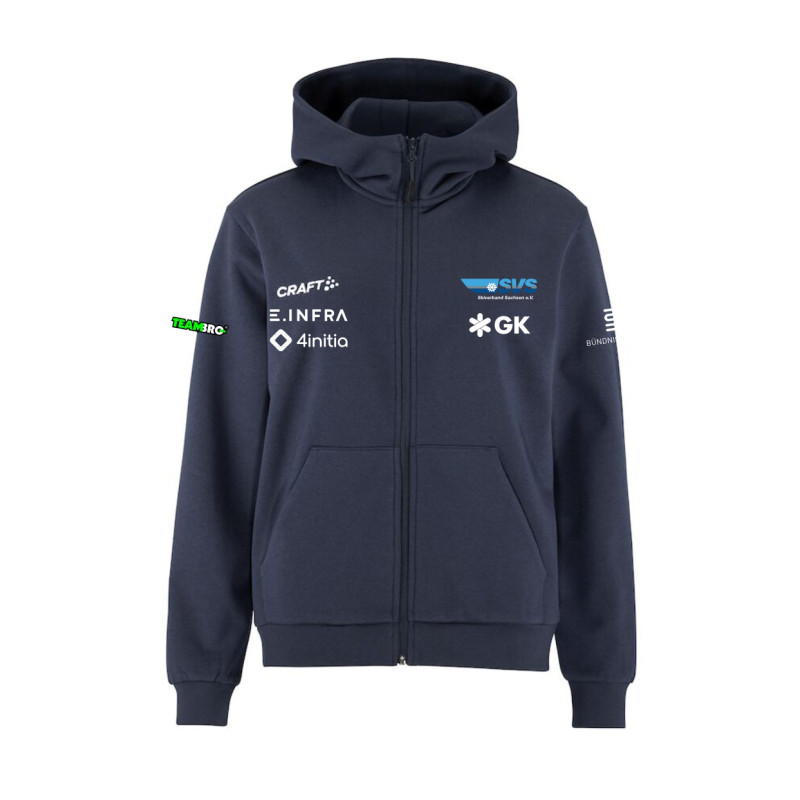 SVS Freizeit Zip-Hoodie Damen  navy