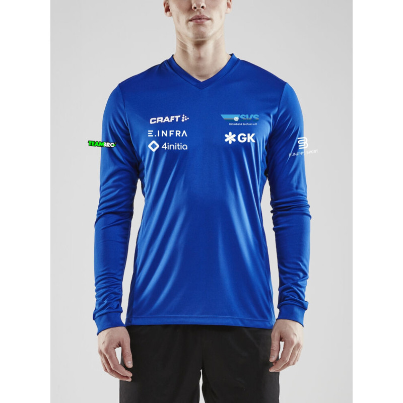 SVS Trainings-Langarmshirt Herren  navy