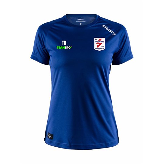Turbine Frankenberg Aerobic Damen Function Tee blau